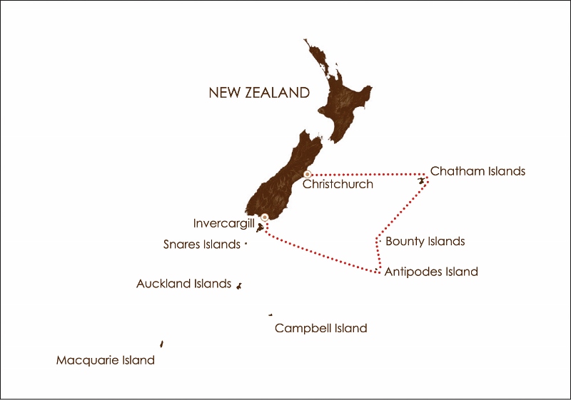 Wyspy Nowej Zelandii